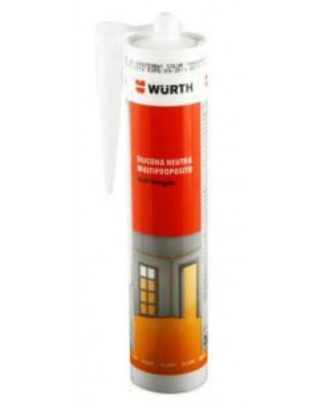 Imagen de SILICONA WURTH 280 GRS NEUTRA TRANSPARENTE- Ynter -