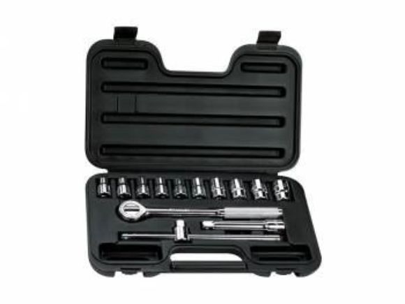 Imagen de Juego de dados Stanley enc. 1/2" 14pcs 10-22mm plast- Ynter