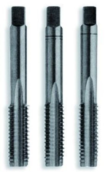 Imagen de Juego 3 machos HSS MÉTRICO ECEF R.102.5 M2.5X0.45MM -Ynter