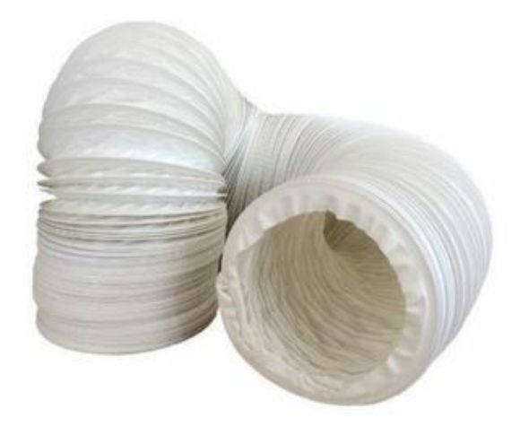 Imagen de Caño corrugado extractor PVC extensible MT-110mm  - Ynter Industrial