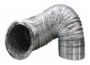 Imagen de Caño corrugado aluminio extractor extensible MT-150mm-Ynter Industrial