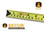 Imagen de Cinta métrica c/freno Secur 5mts x 19mm- Ynter Industrial