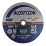 Imagen de Disco corte metal chato 230x2x22mm BNA 22 NORTON X2 - Ynter Industrial
