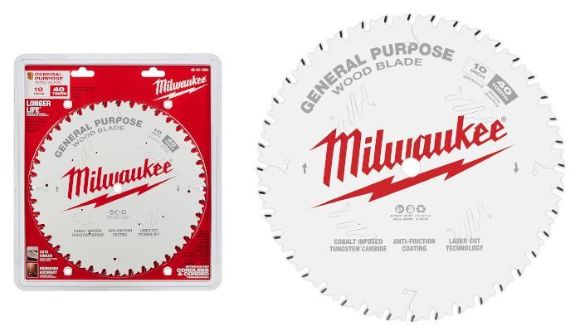 Imagen de Hoja sierra circular p/madera 10" 40d 48-40-1024 Milwaukee-Ynter Industrial