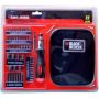 Imagen de Set Black & Decker  56 pcs. c/destornillador manual - Ynter Industrial