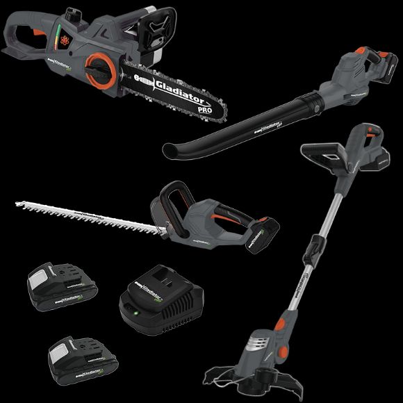 Imagen de Kit de jardinería recargable Gladiator - Ynter Industrial