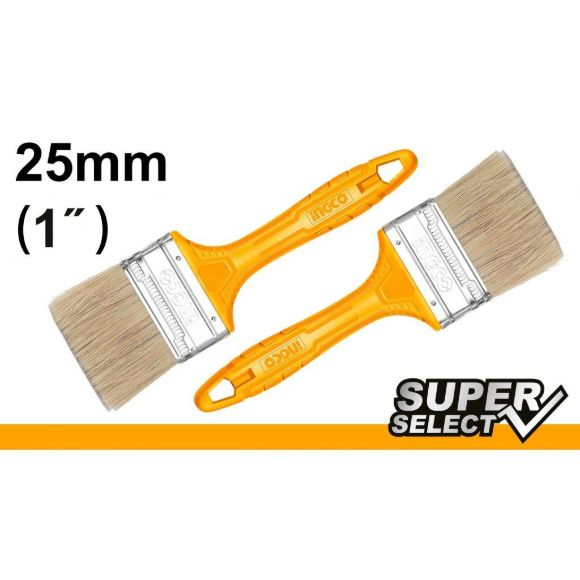 Imagen de Pincel 1" mango amarillo Super Select Ingco. - Ynter Industrial