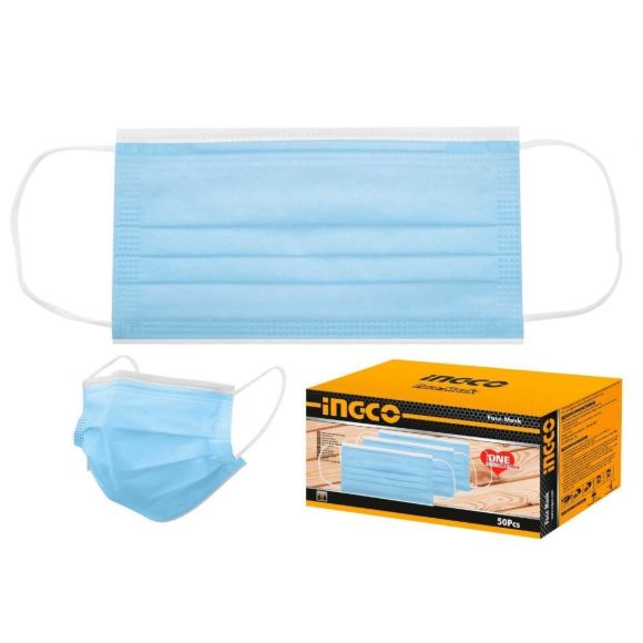 Imagen de Caja x 50 mascarilla poliester Ingco - Ynter Industrial