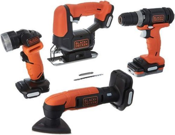 Imagen de Combo 4 Herramientas Black & Decker Project pack -Ynter
