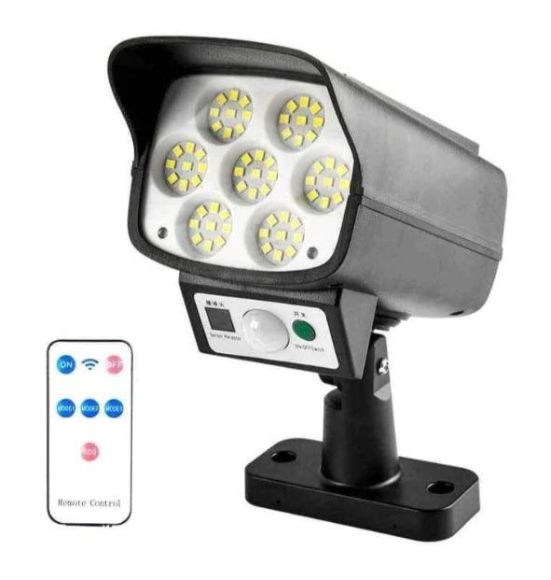 Imagen de Foco Solar Tipo Camara c/sensor y Control Remoto - Ynter