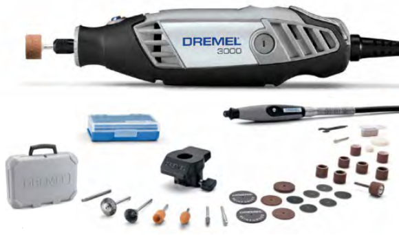 Imagen de Minitorno Dremel 3000 + 30 Accesorios Bosch - Ynter Industrial