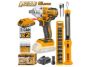 Imagen de Kit Llave Impacto 20V + Linterna + Dado Impacto Ingco - Ynter Indsutrial