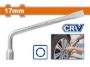 Imagen de Llave L 17MM Cambio Cubiertas Wadfow X 3Uni - Ynter Industrial
