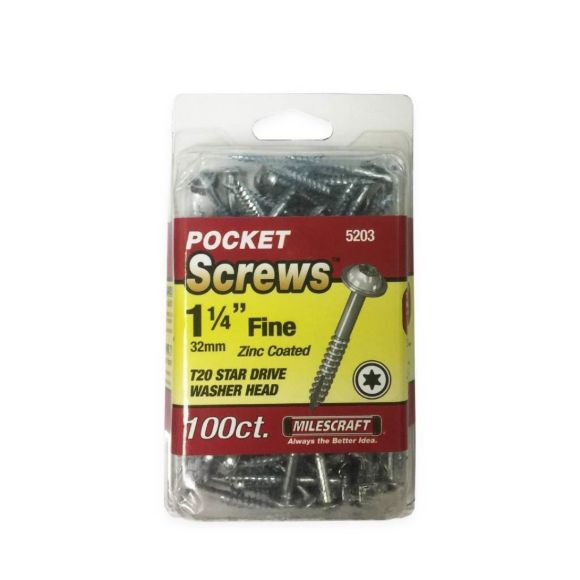 Imagen de Tornillos Torx 1 1/4 Pulgadas  x100 Uni Milescraft - Ynter Industrial