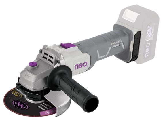 Imagen de Amoladora 4 1/2" S/Bat Neo 20V Brushless  - Ynter