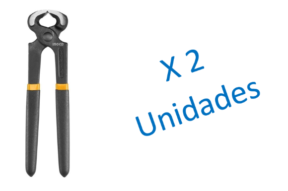 Imagen de 2 Tenaza carpintero Ingco 8" CR-V Ingco - Ynter Industrial