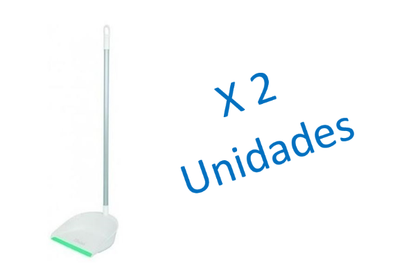 Imagen de Pala plastica  p/basura  c/cabo 75cm Klintek  - Ynter