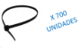 Imagen de Precinto Abrazadera Negra 3 X 160 Mm Bolsa 100uni - Ynter