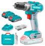 Imagen de Taladro atornillador Percutor 20v Total Brushless C/2Bat Ynter