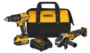 Imagen de Combo 20V Taladro + Amoladora + Bat y Carg Dewalt - Ynter Industrial