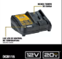 Imagen de Combo 20V Taladro + Amoladora + Bat y Carg Dewalt - Ynter Industrial