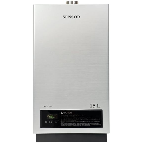 Imagen de Calefon a gas 15lts tiro forzado Interior Sensor-Ynter Ind