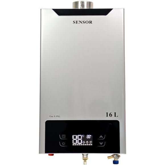 Imagen de Calefon a gas 16lts tiro balanceado-forzado Sensor Interior-Ynter