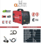 Imagen de Soldadora Sinergica 3 en 1 Alpha-Pro MIG-TIG-Electrodo - Ynter Industrial
