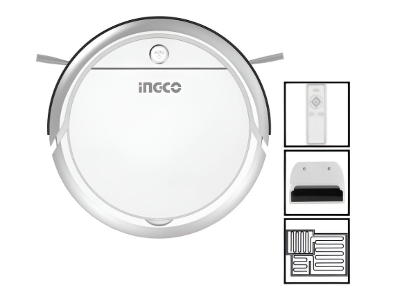 Imagen de Aspiradora robot inteligente programable Ingco - Ynter Industrial