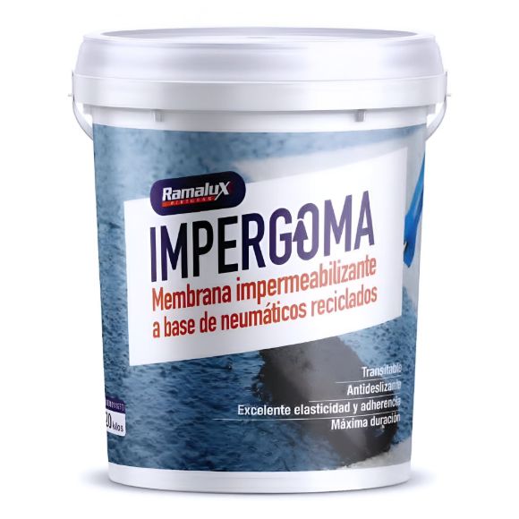 Imagen de Membrana Impermeabilizante  Impergoma Ramalux 4L - Ynter Industrial
