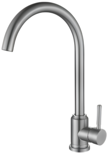Imagen de Monocomando Mesada Cocina Acero Wico Satin 35mm - Ynter Industrial