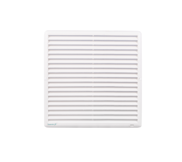 Imagen de Rejilla tapa para ventilación fija c/red anti insectos 19x19