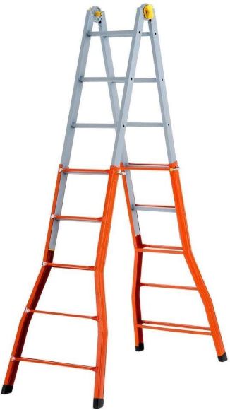 Imagen de Escalera Phenomena ercolina Italiana auto 4 + 5 4.44mt 13kg