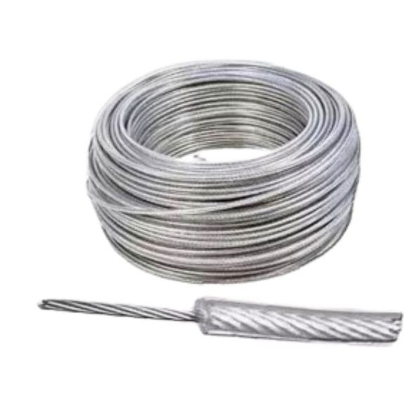 Imagen de Linga Cable De Acero Forrado PVC 8mm 5/16  X Metro