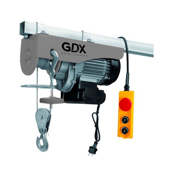 Imagen de Aparejo Eléctrico GDX 1200Kg 6/12MTS 1800W - Ynter Industrial
