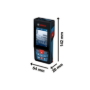 Imagen de Medidor de Distancia Laser Bosch 150Mts - Ynter Industrial