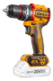 Imagen de Taladro C/Percutor S/Bat Ingco 20V Brushless - Ynter