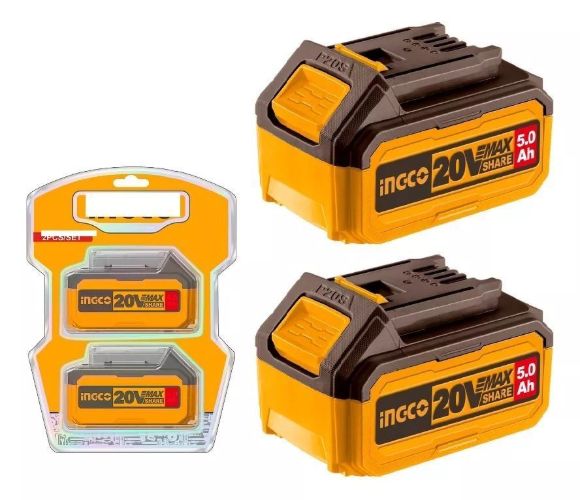 Imagen de SET X 2 BATERIAS 5 AH COSLI240464 INGCO - Ynter Industrial