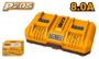 Imagen de CARGADOR 20V DOBLE 8AH RAPIDO INGCO - Ynter Industrial