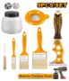 Imagen de SET 9PCS PINTURA TACHO P PISTOLA + HERR DE PINTAR INGCO - Ynter