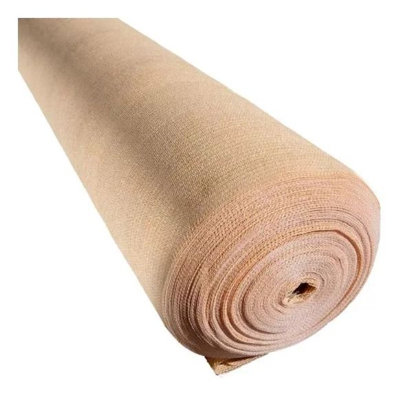 Imagen de MALLA SOMBRA BEIGE 80% ROLLO 4 X 50MTS - Ynter