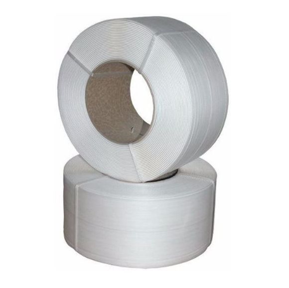 Imagen de Fleje Plastico Blanco 15 MM Flejadora - Ynter Industrial