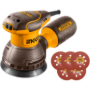Imagen de Lijadora roto orbital Ingco industrial 5" 320W + 5 lijas - Ynter Industrial
