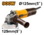 Imagen de Amoladora 4 1/2" 900w Ingco - Ynter Industrial