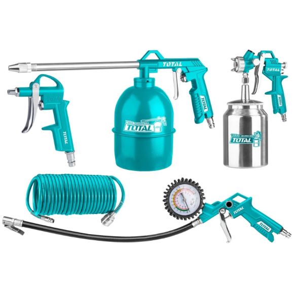 Imagen de Set De 5 Accesorios De Aire Para Compresor Total - Ynter