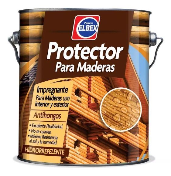 Imagen de Protector De Madera Elbex 1lt- Ynter Industrial