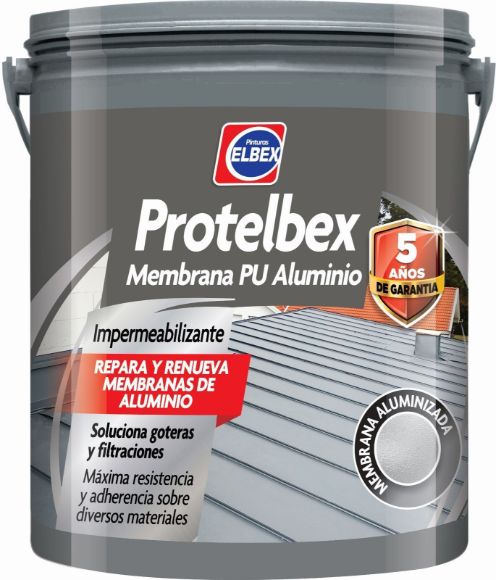 Imagen de Membrana PU Aluminio Protelbex 20kg - Ynter