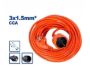 Imagen de Alargue 20 mts. Enchufe Y Conector Tipo Schuko WADFOW - Ynter