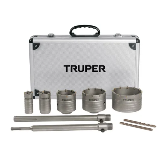 Imagen de Juego 9pzas Mechas copa 30 A 100MM Truper- Ynter