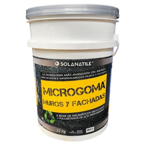 Imagen de Microgoma Impermeabilizante Fachadas y Muros 22Kg-  Ynter